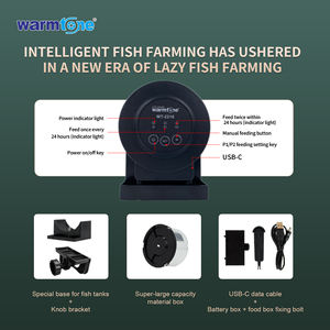 YINSHENG WT-2210 Alimentador Automático Ajustable para Peces, Dispensador de Comida con Temporizador para Pecera de Plástico, 380mL, USB-C, para Gránulos y Pellets - Product Image 5