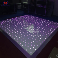 Starlit lumineux led avec espace de danse, étoile numérique, pour mariage, vente en gros,