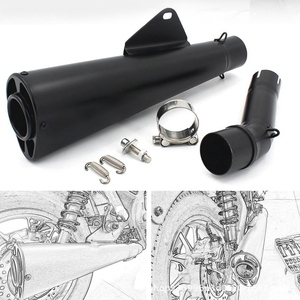 Marcas Personalizables - Silenciador de Escape para Motocicleta, Negro, Resistente, para <span class=keywords><strong>Honda</strong></span> CMX500/300 <span class=keywords><strong>Rebel</strong></span> 500 2017-2019 - Product Image 3
