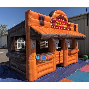 Tienda de campaña para patio trasero, casa de fiesta en la playa, pub inflable de PVC, tienda de bar para salón del Oeste <span class=keywords><strong>Salvaje</strong></span> para niños y adultos - Product Image 2