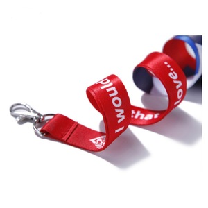 Custom High Quality Eco-Friendly Polyester Strap <b>Anime</b> Phone Lanyard Metal Hook Silk Screen Printing Custom Logo Any Size - Product Image 6