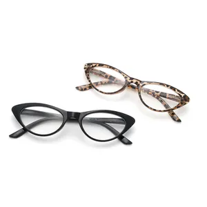 多款式时尚眼镜女男塑料圆框猫眼眼镜老花镜