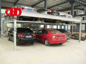 Système de stationnement vertical intelligent PSH, élévateur de voitures multi-étages à entraînement par chaîne, 220V/380V, certifié CE, empilage automatique, gain de place - Product Image 1