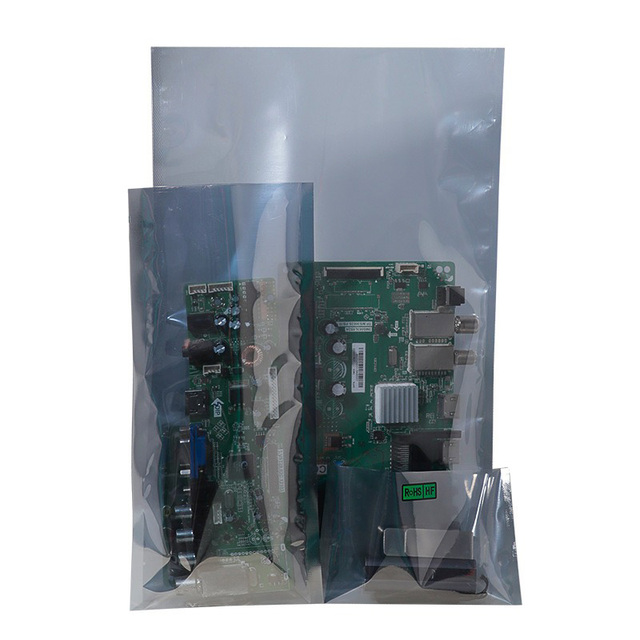 GI Customized Anti-Static Electronic Components Bag Aluminum Foil ESD Antistatic Storage Shielding Bag