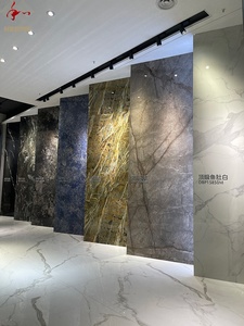 1800*3600*12.5MM Brown <strong>Large</strong> Size Glossy Slab Wall <strong>Tile</strong> for <strong>Kitchen</strong> Countertop Dining Non-Slip Acid-Resistant Sintered Stone - Product Image 6