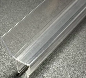 OEM ODM Anti Dust Waterproof Seal Strip ABS PVC Plastic Door Window Accessories Sealing Strips