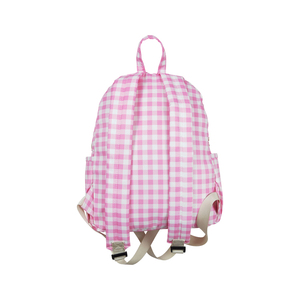 BA0086 nuovo in Stock <span class=keywords><strong>zaino</strong></span> Plaid rosa con volant 4*10*13.9 pollici zaini per ragazze Western Boutique alla rinfusa all'ingrosso a buon mercato - Product Image 2