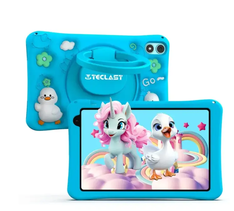 2024 Teclast P85T 어린이 태블릿 8 인치 안드로이드 13 태블릿 P85TKids 와이파이 조정 가능한 태블릿 PC 실리콘 케이스 아이 태블릿 PC
