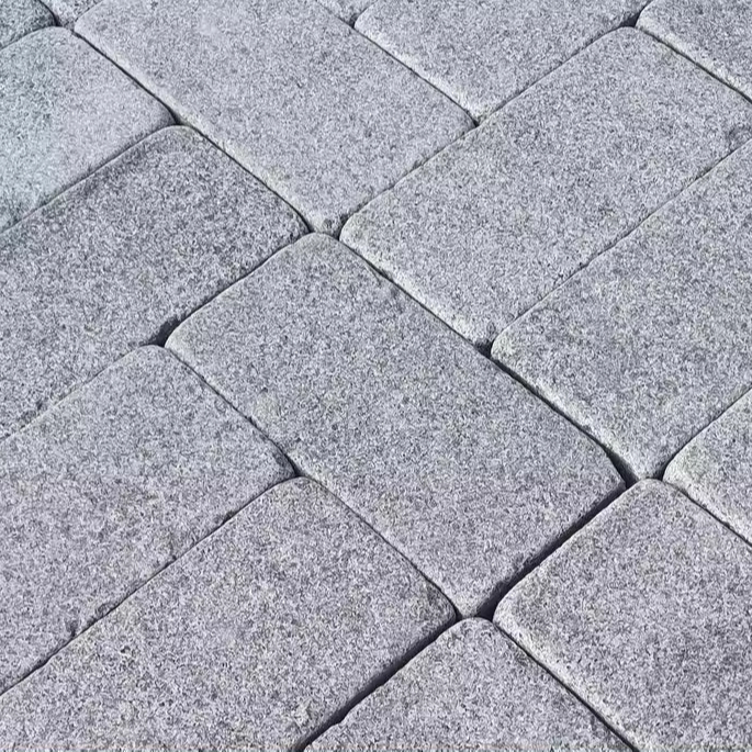 Commercio all'ingrosso di buona qualità Bluestone ciottolo Hige porcellane esterno grande pavimentazioni pazze esterno Patio granito pavimentatore in pietra