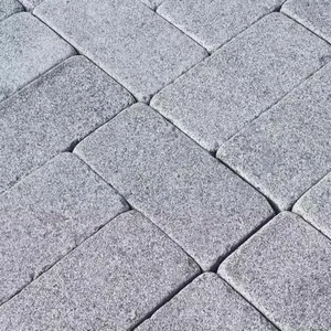 Vente en gros de pavés Bluestone de bonne qualité Porcelaine haute pour extérieur Grands pavés fous Pavé extérieur en granit pour patio Pavé en granit