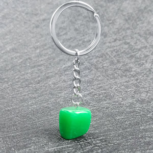 HZ Rose <strong>Crystal</strong> Quartz Tumble <strong>Keychain</strong> <strong>Crystal</strong> Stone <strong>Key</strong> Chain Stone Charm Pendants <strong>Keyrings</strong> - Product Image 4