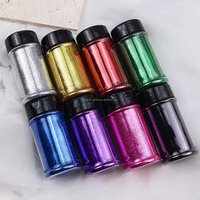 Paillettes ultra fines 2oz (57g) pour décorations de Noël, paillettes métalliques 0,2mm pour résine, arts et artisanat