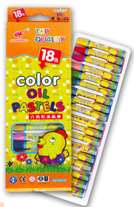 Pastels <span class=keywords><strong>à</strong></span> <span class=keywords><strong>l</strong></span>'<span class=keywords><strong>huile</strong></span> hexagonaux non toxiques, 18 couleurs, crayons <span class=keywords><strong>à</strong></span> <span class=keywords><strong>l</strong></span>'<span class=keywords><strong>huile</strong></span> lisses pour enfants et adolescents - Product Image 4