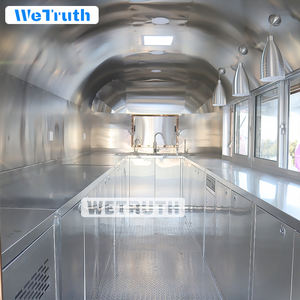 Abd standart tam mutfak Foodcart Van gıda kamyon cips ve dondurma için yüksek trafik römork - Product Image 4