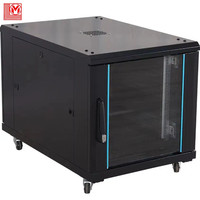 MINGLANG Armoire de serveur standard 19 pouces à faible courant, insonorisée et à réduction de bruit, en acier laminé à froid SPCC, en stock