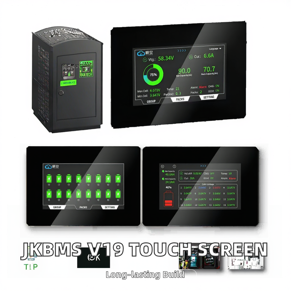 JIKONG JKBMS V19 Bms 4.3 Inch Touch Screen LCD Display Android 6.0 64 ...