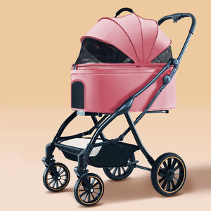 <span class=keywords><strong>Poussette</strong></span> pour animaux de compagnie pour <span class=keywords><strong>chien</strong></span> de taille moyenne avec 4 roues imperméable à l'<span class=keywords><strong>air</strong></span> <span class=keywords><strong>Buggy</strong></span> Jogger Wagon Cat Tirant le chariot par le fabricant - Product Image 4