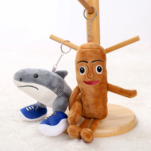 Nuevos Llaveros de Peluche Kawaii de Anime Estilo TungTung Tung Sahur, Colgante para Bolso y Llavero para Niños y Niñas - Product Image 2