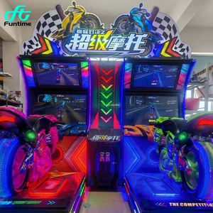 Machine de jeu d'arcade de conduite à prix d'usine neuf de marque Amusement pour enfants <span class=keywords><strong>Moto</strong></span> <span class=keywords><strong>GP</strong></span> Vidéo Simulateur de conduite de <span class=keywords><strong>moto</strong></span> - Product Image 4