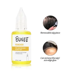 Oem Wholesale Extreme hold Waterproof Clear Lace Hair Wig Glue And Remover Adhesive Water Resistant Melting Spray lace glue Set