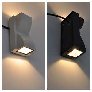 Ip65 lên xuống tường ánh sáng hiện đại 2*3 wát LED tường ánh sáng trong nhà ngoài trời phổ không thấm nước vàng đèn với nhôm cơ sở - Product Image 2