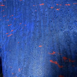 Maillot de football pour femmes à rayures bleues et pois 2026, équipe nationale française, tenue d'entraînement de la <span class=keywords><strong>ligue</strong></span> européenne - Product Image 2