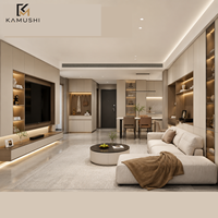 Solución Integral de Personalización de Muebles para Toda la Casa, Solución de Interiores Moderna y de Lujo para Proyectos de Apartamentos y Villas