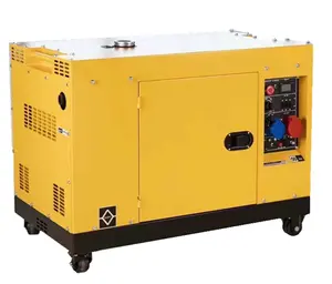 Factory preis Super Silent Air Cooling 2 Cylinder 9.5kw 10.5kw Diesel Generator