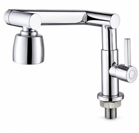 Robinet de cuisine moderne monocommande chromé avec douchette extractible, design thermostatique flexible pour usage en ferme, hôtel ou salle de bain