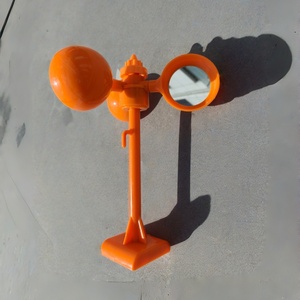 Répulsif à oiseaux rotatif à énergie solaire, écologique, en ABS, réfléchissant, imperméable, orange, pour ferme - Product Image 5
