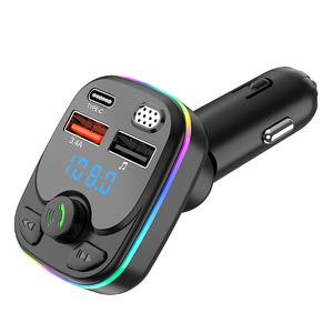 C8 Transmisor de coche MP3 Carga rápida PD20W Manos libres FM Coche Carga rápida - Product Image 3