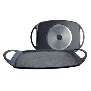 Piastra per grigliare 47X29 con superficie antiaderente per uso interno ed esterno - Product Image 1