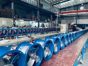 Industriële Wandmontage Marine Machine Industriële Ventilatie Axiale Ventilator - Product Image 5