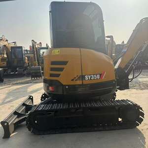 Excavatrice d'occasion Sany SY35U hydraulique sur chenilles, très demandée - Product Image 5