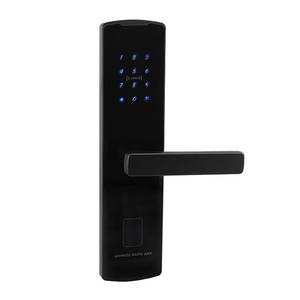 Cerradura de <span class=keywords><strong>puerta</strong></span> de circuitos lógicos digitales OEM, venta al por mayor, tarjeta llave o contraseña, cerradura de Hotel Tuya - Product Image 3