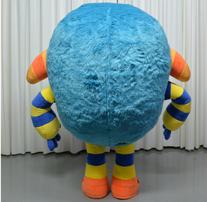 Divertente personaggio dei cartoni animati un occhio gonfiabile mostro mascotte costume peluche mascotte abbigliamento per la festa - Product Image 4