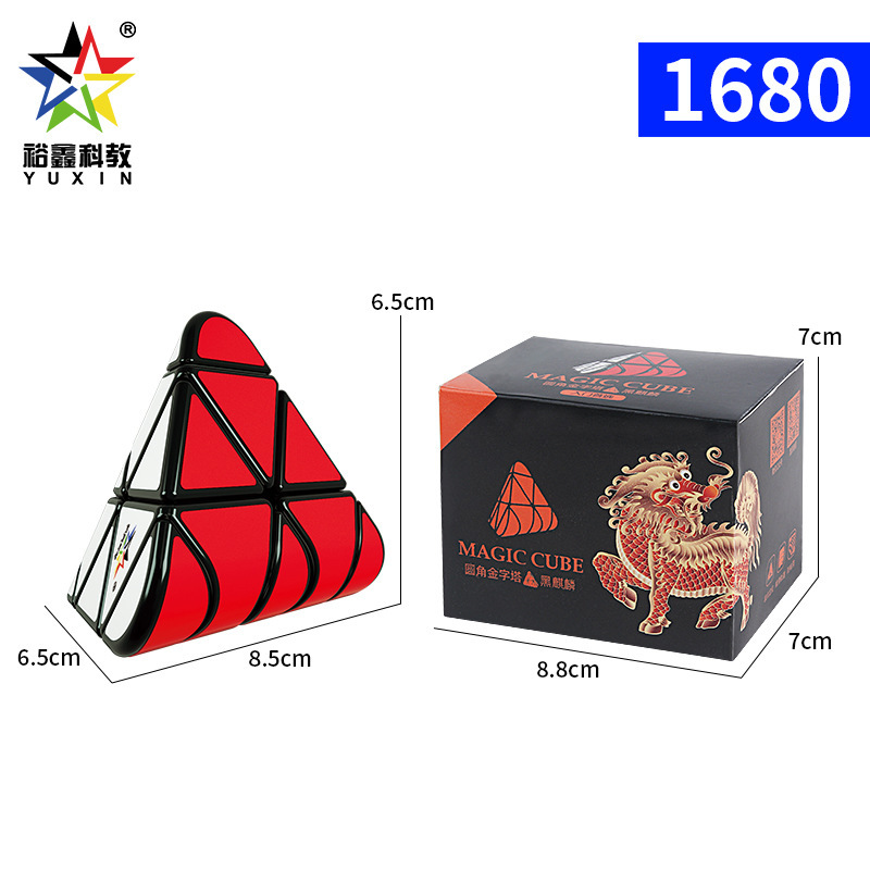 Yuxin 1680 Pirámide Redondeada Negra