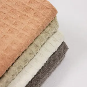 Çin fabrika ücretsiz örnekleri petek özel 280-450 GSM yumuşak kullanımlık mikrofiber mutfak havlusu kumaş rulo