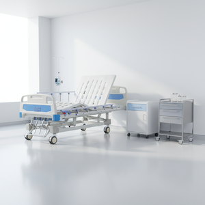 LC-S305 ручная трехфункциональная Больничная койка, многофункциональная реабилитация для дома и медицинских учреждений - Product Image 4