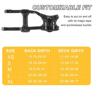 Özel Pet koşum lüks taktik köpek koşum seti göğüs köpek 1000D naylon kamuflaj köpek koşum seti - Product Image 4