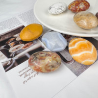 Prix de gros Matériau mixte de guérison de haute qualité Artisanat en cristal Pierre de palmier pour cadeau