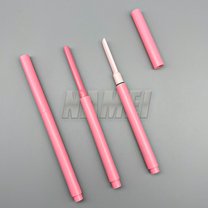 NAMEI in plastica sottile per labbra balsamo per labbra contenitore solido lucidalabbra correttore tubo a matita vuoto sottile pressione pressione rossetto tubi di penna - Product Image 4