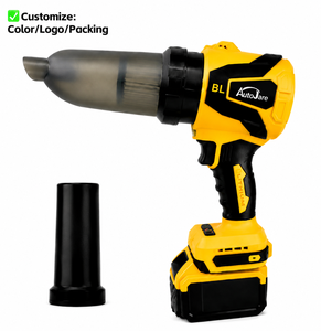 Souffleur-aspirateur sans fil 2-en-1 20V, sans balais, 50000 tr/min, 3 vitesses, 156 MPH, <span class=keywords><strong>508</strong></span> CFM, souffleur <span class=keywords><strong>d</strong></span>'<span class=keywords><strong>air</strong></span> portatif pour feuilles - Product Image 1