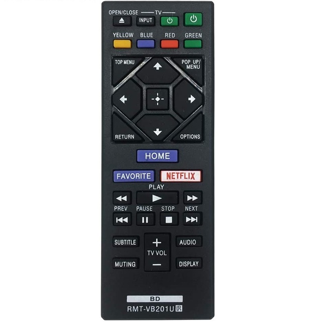 Hot Sale Universal Replacement Remote Control Fit for Sony Blu-Ray BD Disc DVD Player BDP-BX370 BDP-S1700 BDP-S3700 BDP-S6700