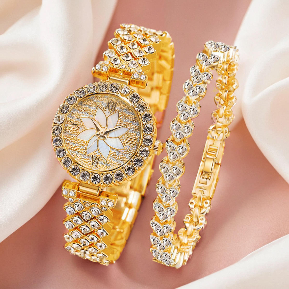 Bracelet Stylish Ladies Ghadi Girls Chain Watches Elegant Durable