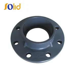 High Quality PN10/PN16 Plastic/PVC TS Flange Integral PVC Van Stone Flange