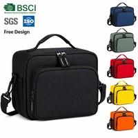 Sac isotherme réutilisable vintage personnalisé, sac à lunch thermique portable, sac isotherme imperméable pour le travail, les pique-niques, la randonnée, les repas quotidiens