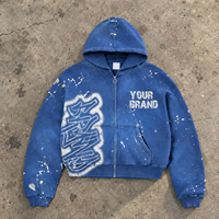 Sweat à capuche oversize réversible pour homme, style sweat-shirt de snowboard d'hiver, avec fermeture pour le soleil, personnalisable DTG