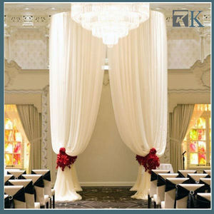 RK Factory Rideaux de tuyaux et de draperies/<span class=keywords><strong>location</strong></span> de draperies au <span class=keywords><strong>plafond</strong></span>/décoration de <span class=keywords><strong>mariage</strong></span> - Product Image 2