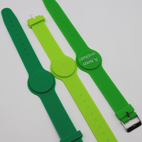 Bracelet Silicone NFC RFID de Contrôle d'Accès Passif, Souple avec QR Code